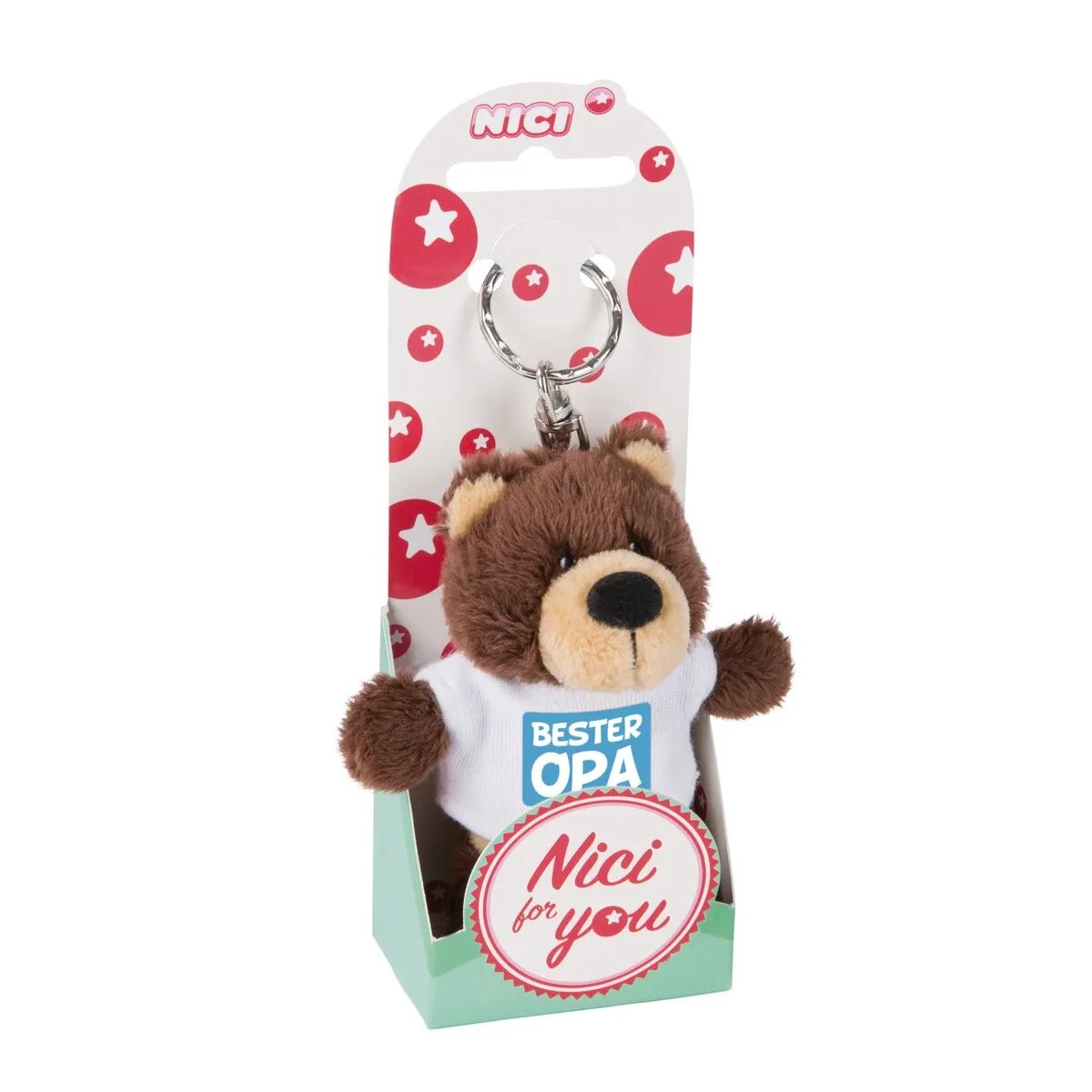 NICI Bär Bester Opa 10cm Bb SA m. T-shirt
