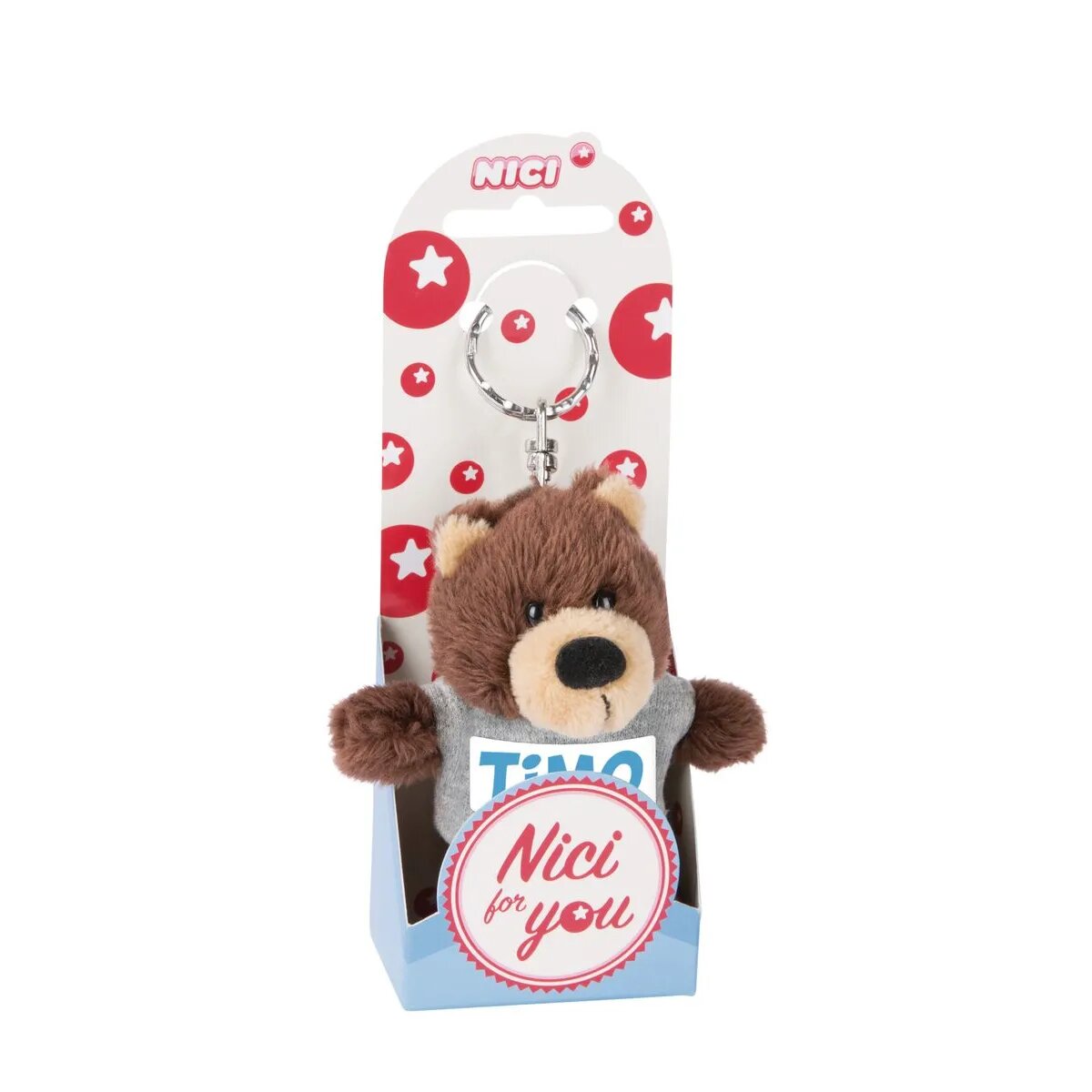 NICI Bär Timo 10cm Bb SA m. T-shirt