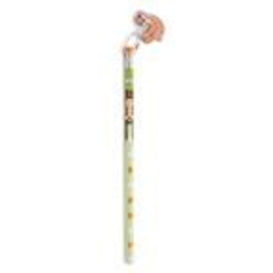 NICI Bleistift Faultier mit Radiergummi und 2D-Anhänger, 18,7 cm