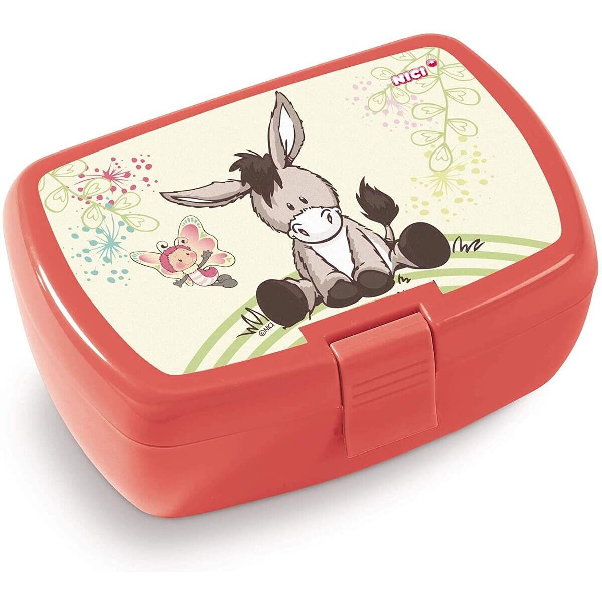 NICI Brotdose Esel und Schmetterling