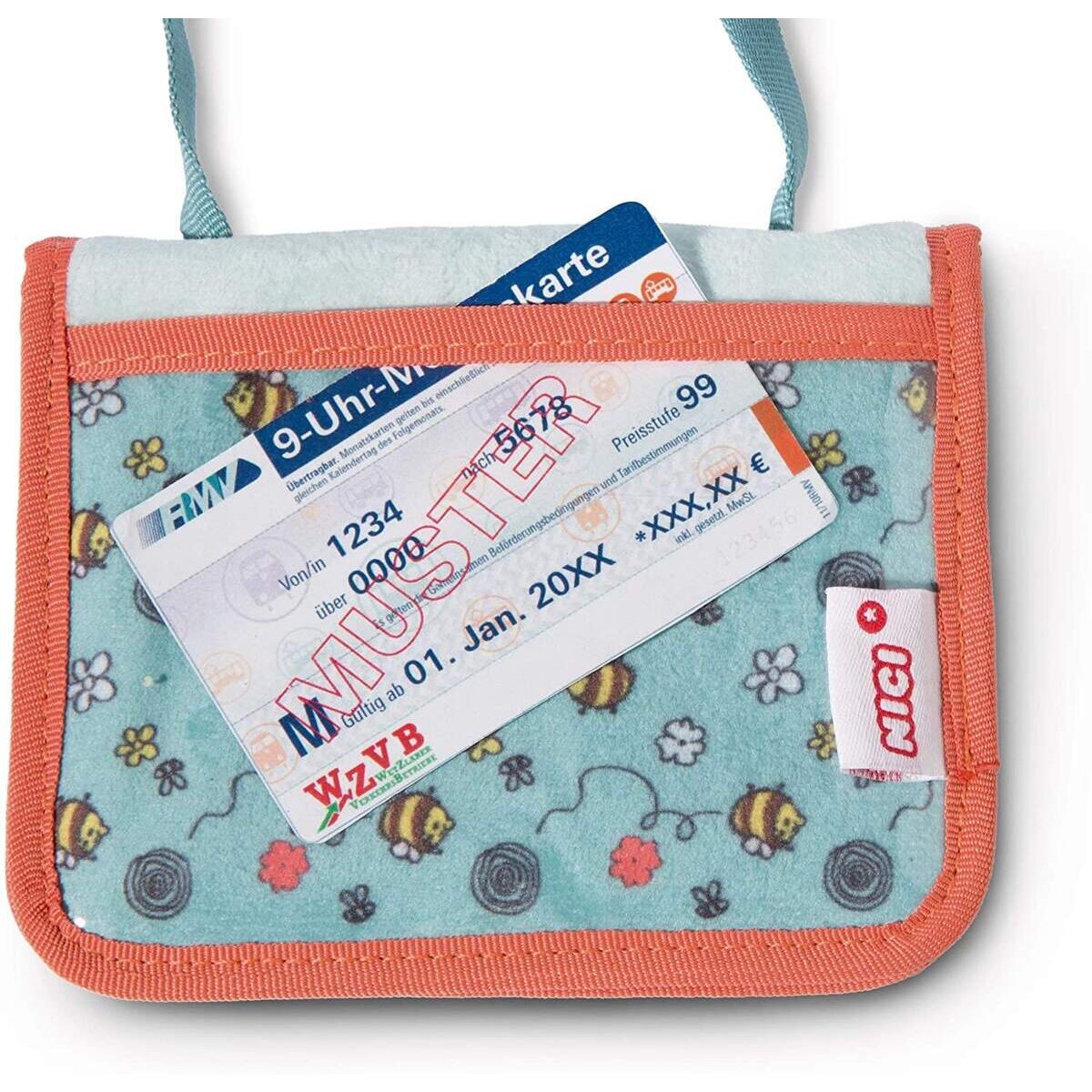 NICI Brustbeutel Classic Bear, 13 x 10 cm