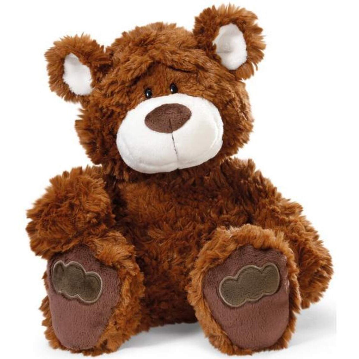 NICI Classic Bear Kuscheltier Bär dunkelbraun, 20 cm