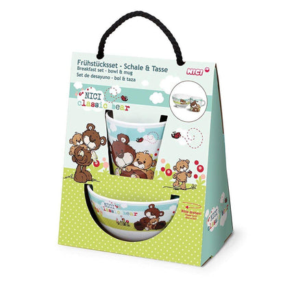 NICI Classic Bear Melamin Frühstücks-Set