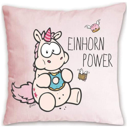 NICI Einhorn Power Kissen 37 x 37 cm