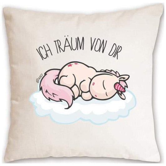 NICI Einhorn Theodor Ich träum von dir Kissen 37 x 37 cm