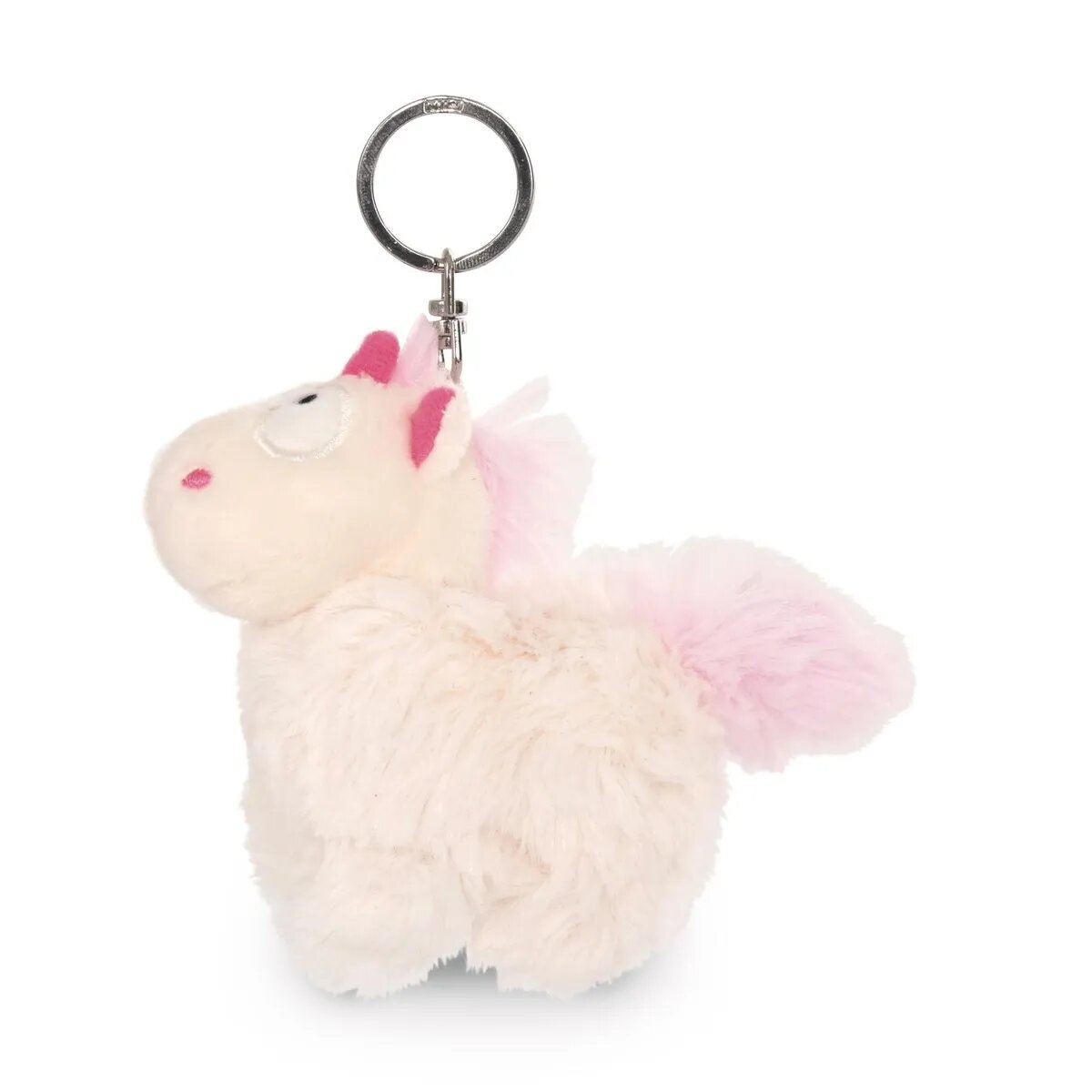 NICI Einhorn Theodor mit Schneeanzug 10cm Schlüsselanhänger