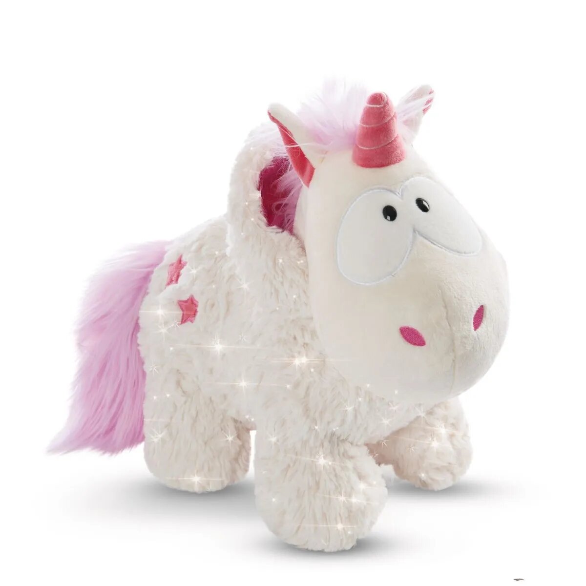 NICI Einhorn Theodor mit Schneeanzug 13cm GREEN
