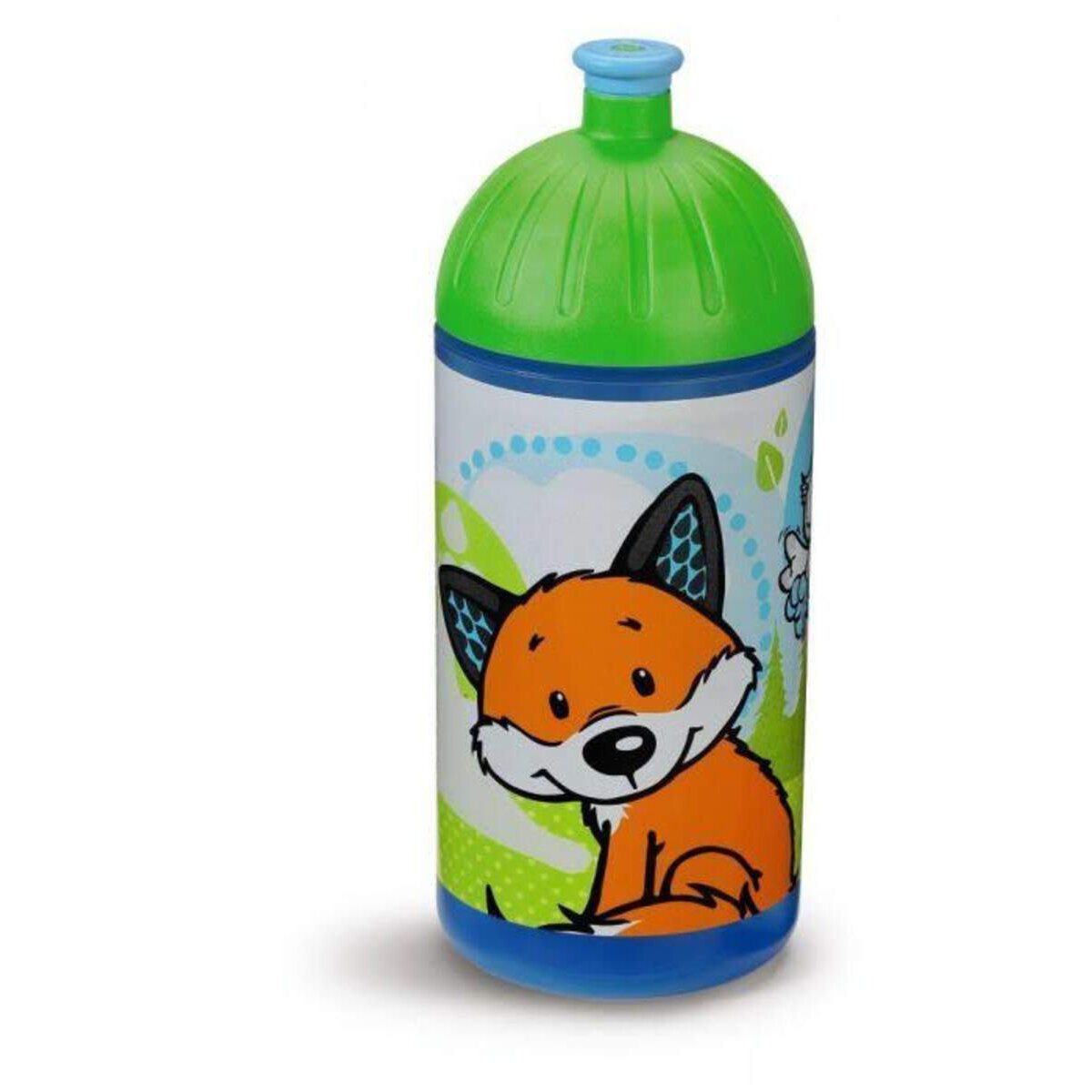 NICI Forest Friends Trinkflasche Eule & Fuchs, 500ml