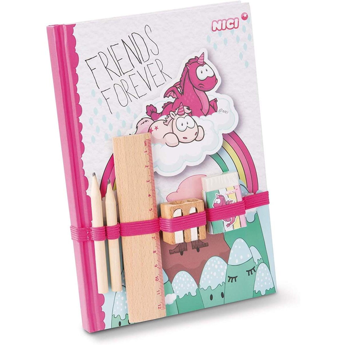 NICI Friends Forever - Ruby de las Rosa Schreibwarenset