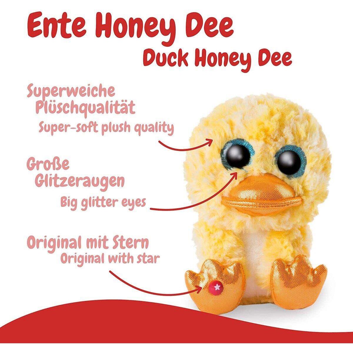 NICI Glubschis Kuscheltier Ente Honey Dee Kuscheltier, 15 cm
