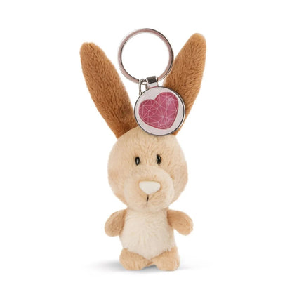 NICI Hase 7cm Bb SA mit Anhänger "Herz Symbol"