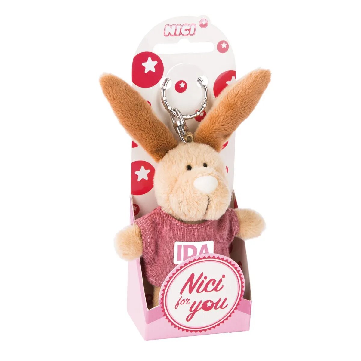 NICI Hase Ida 10cm Bb SA m. T-shirt