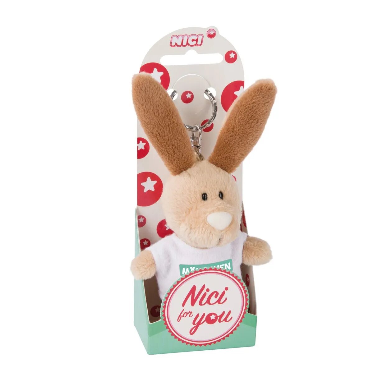 NICI Hase Mäuschen 10cm Bb SA m. T-shirt
