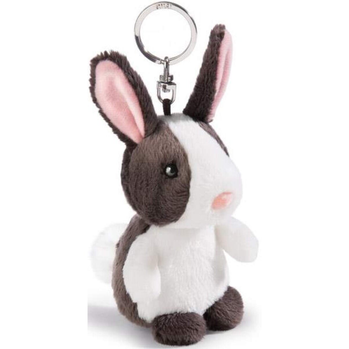 NICI Hase Schlüsselanhänger anthrazit, 10 cm