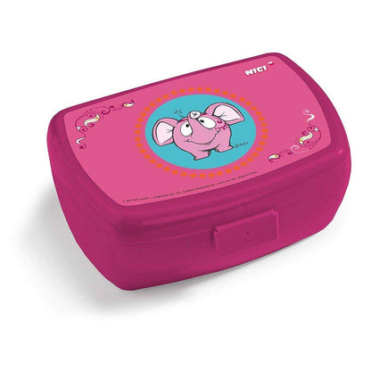 NICI Jolly Mäh Brotdose mit Elefant Curcuma, 17 x 12 x 6,8 cm