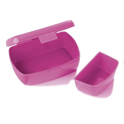 NICI Jolly Mäh Brotdose mit Elefant Curcuma, 17 x 12 x 6,8 cm