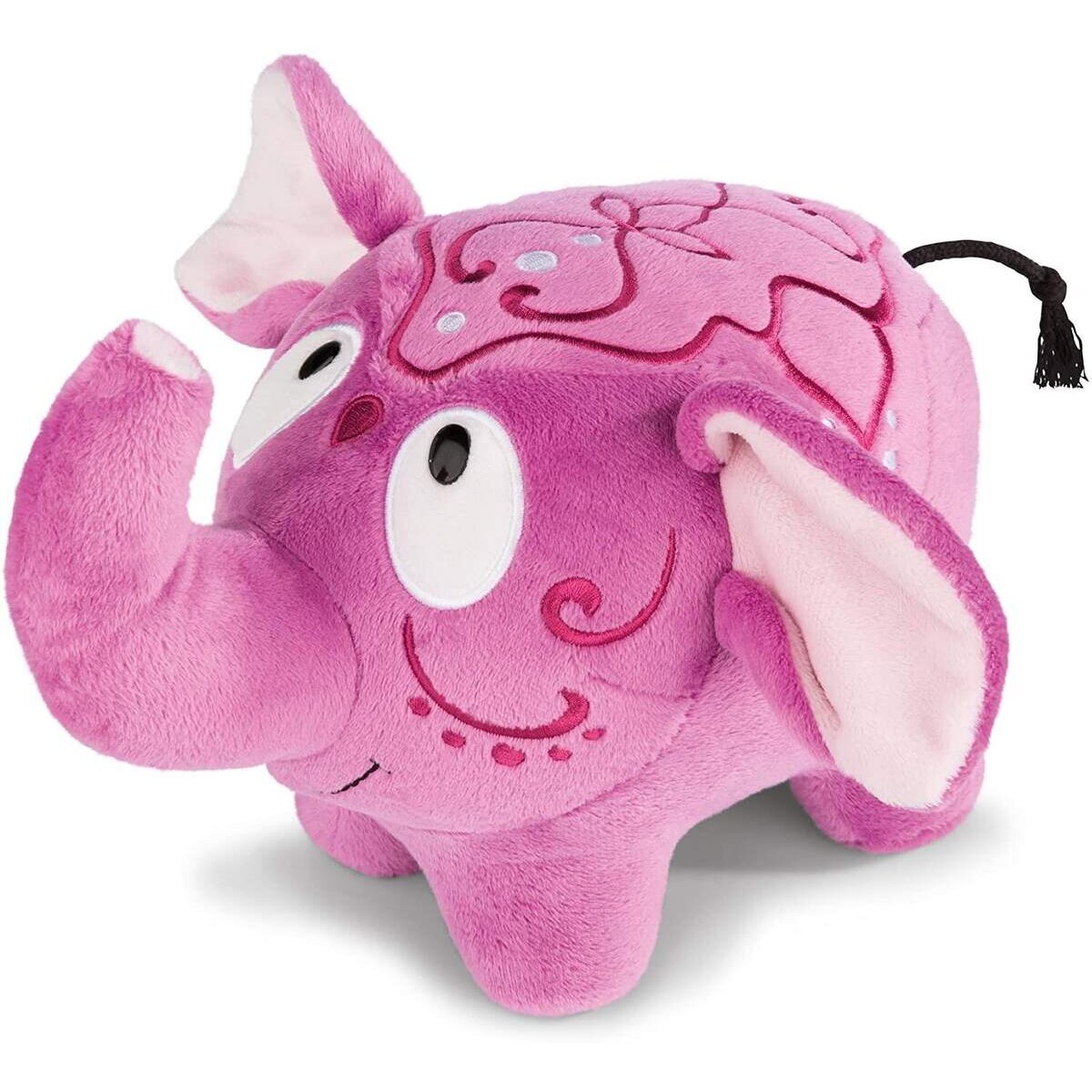 NICI Jolly Mäh Kuscheltier Elefant Curcuma, 15 cm