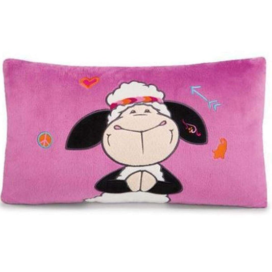 NICI Jolly Mäh Plüschkissen Schaf Jolly Malou rechteckig, 43 x 25 cm