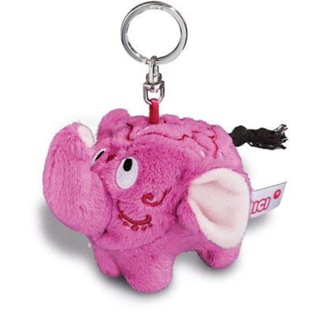 NICI Jolly Mäh Schlüsselanhänger Elefant Curcuma, 10 cm