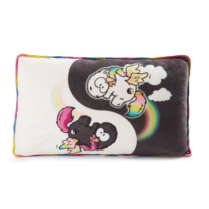 NICI Kissen Rainbow Yin & Rainbow Yang rechteckig 43x25
