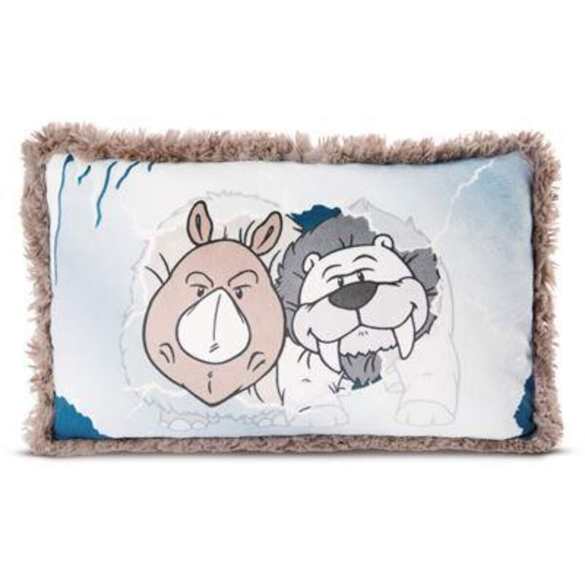 NICI Kissen Wollnashorn und Eisbär 43x25cm