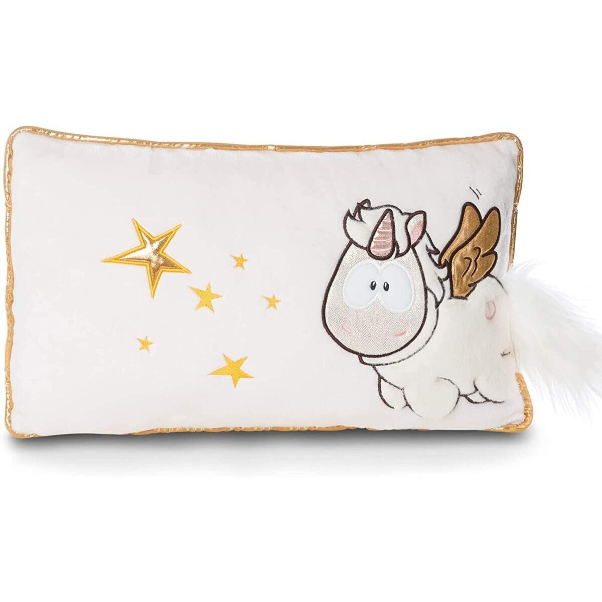 NICI Kuschelkissen Angelia mit Sternen 43 x 25 cm