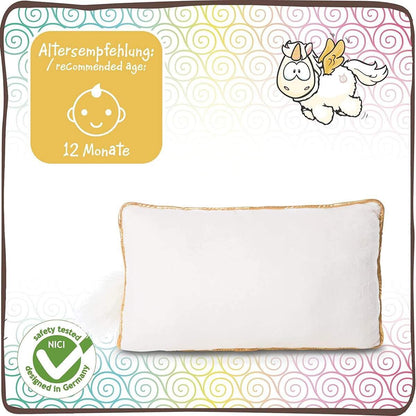NICI Kuschelkissen Angelia mit Sternen 43 x 25 cm