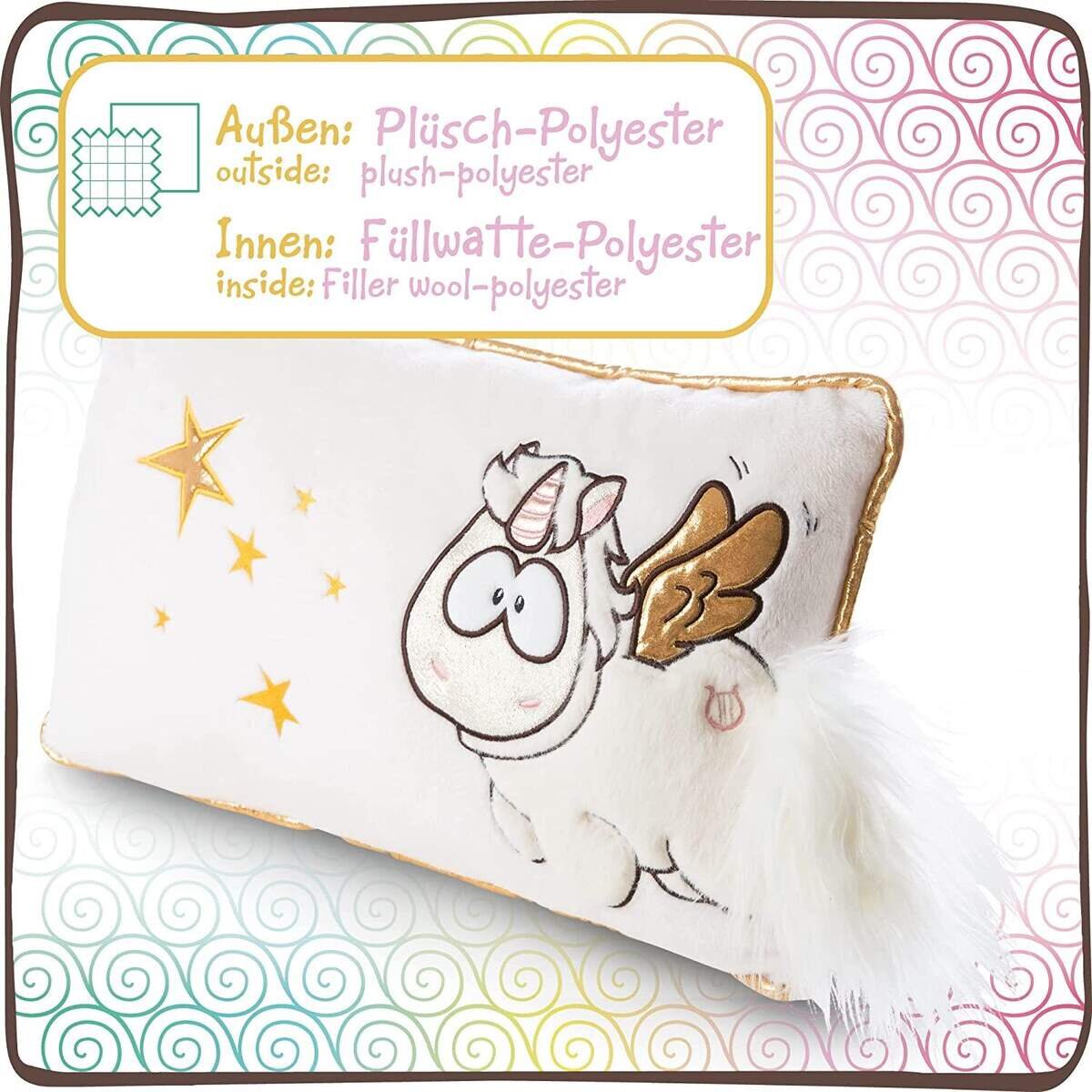 NICI Kuschelkissen Angelia mit Sternen 43 x 25 cm