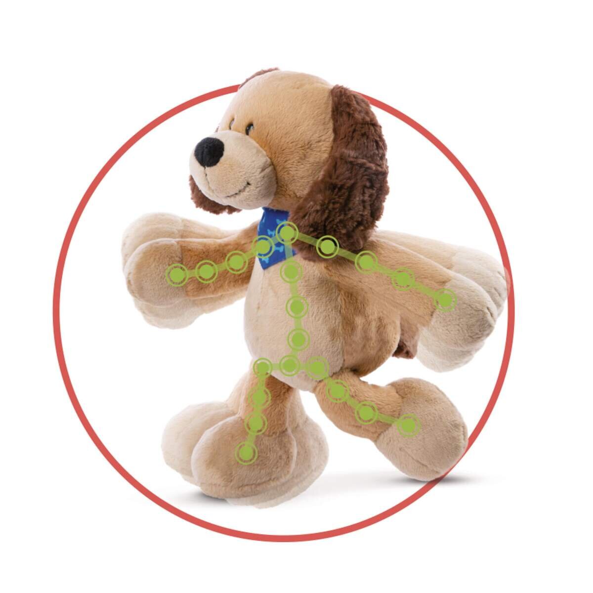 NICI Kuscheltier Hund Barky mit Biegefunktion
