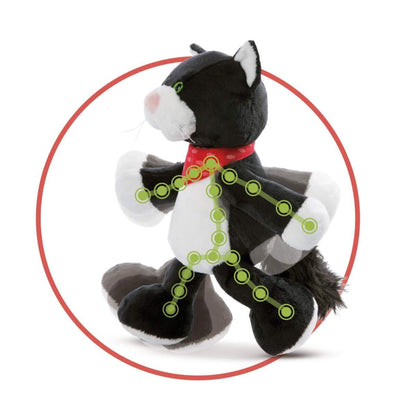 NICI Kuscheltier Katze Pepper mit Biegefunktion