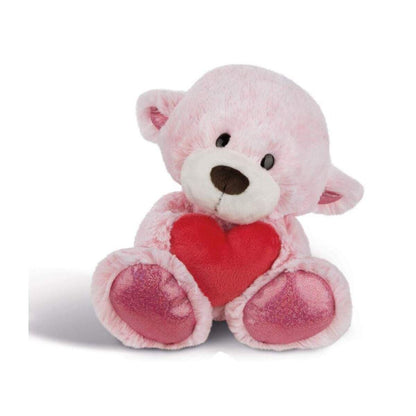 NICI Kuscheltier Love Bär Schwester mit Herz, Schlenker, Pink, 30 cm