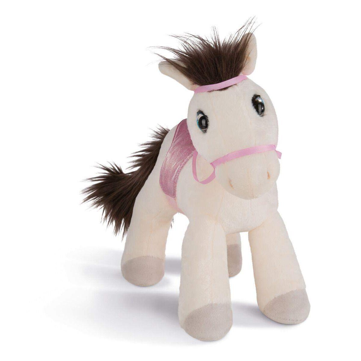 NICI Kuscheltier Pferd Ayeta mit Zaumzeug und Sattel, 25 cm