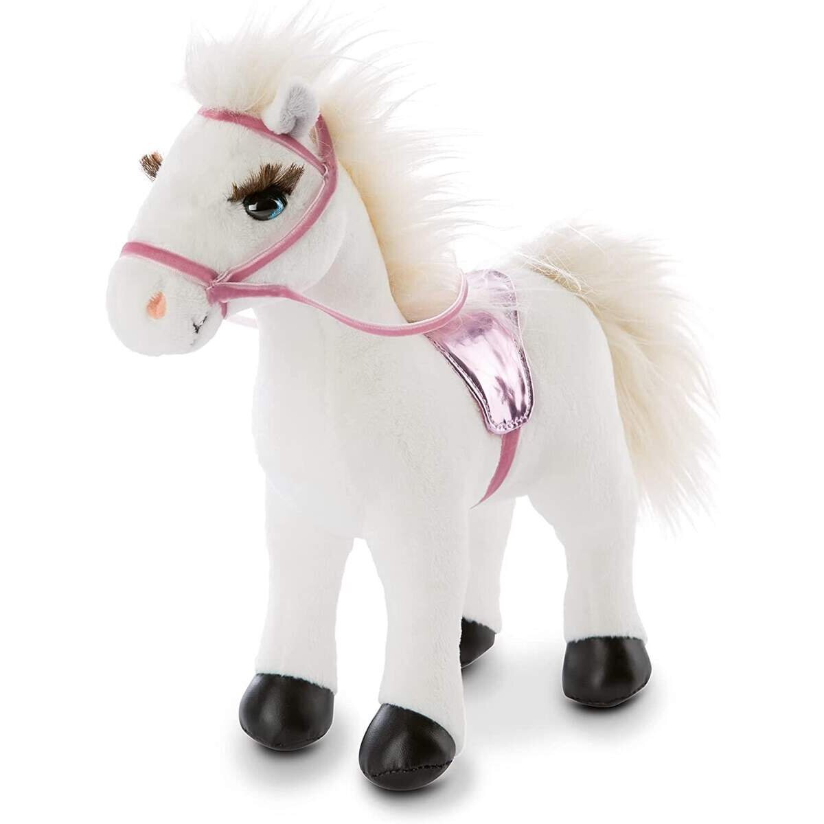 NICI Kuscheltier Pferd Winnie stehend mit Zaumzeug und Sattel, 25 cm