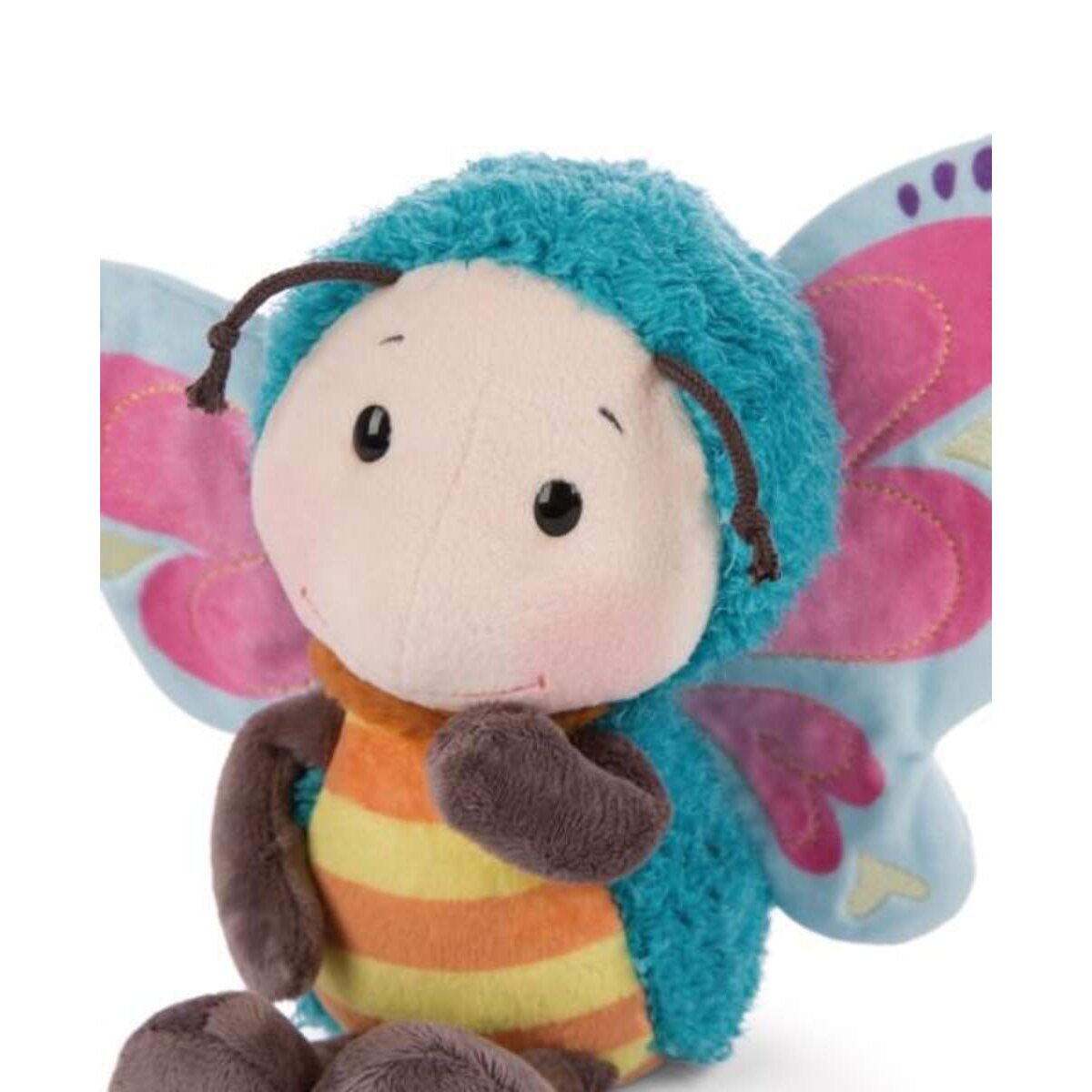 NICI Kuscheltier Schmetterling blau