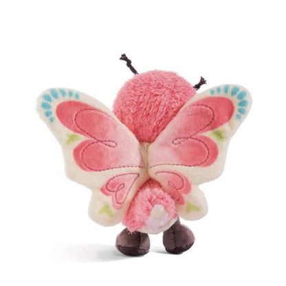 NICI Kuscheltier Schmetterling rosa, 18 cm