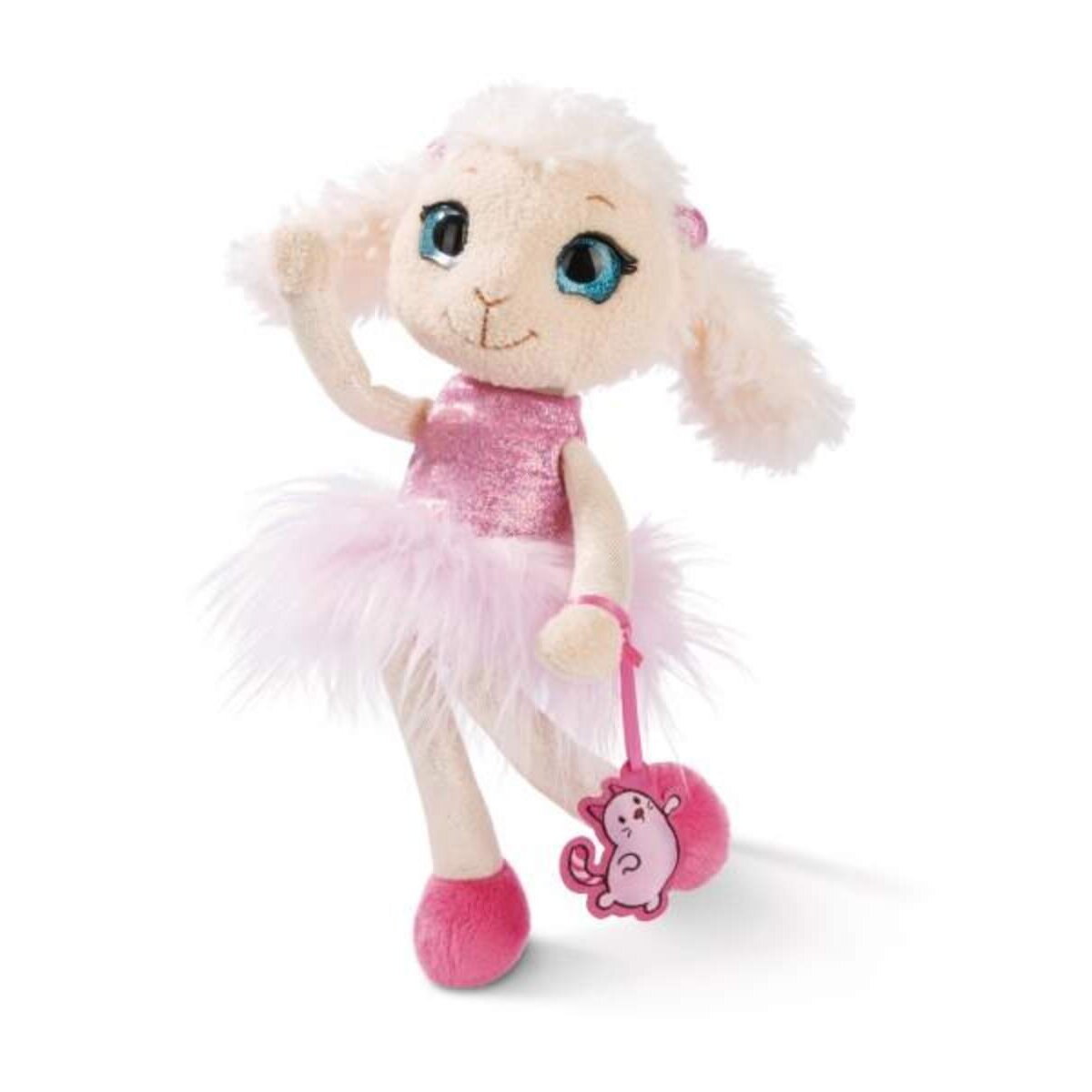 NICI Kuscheltier Twinsies Schaf Li-Si in Geschenkbox, 25 cm