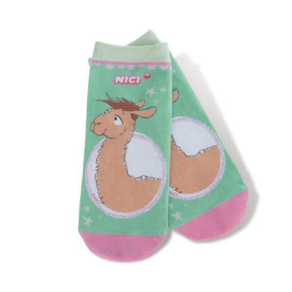 NICI La-La-Lama Lounge Socken Lama Dalia und Lama Luis, 26-36, sortiert