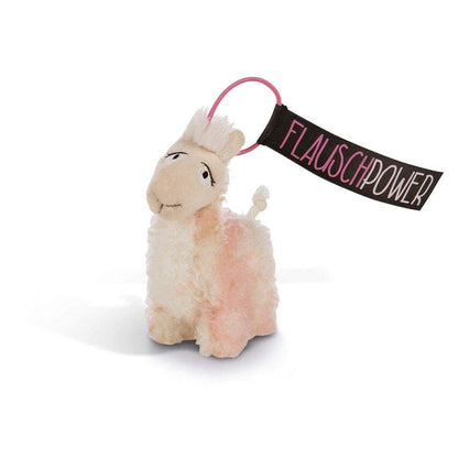 NICI Lama Flokatina mit elastischer Schlaufe 12 cm