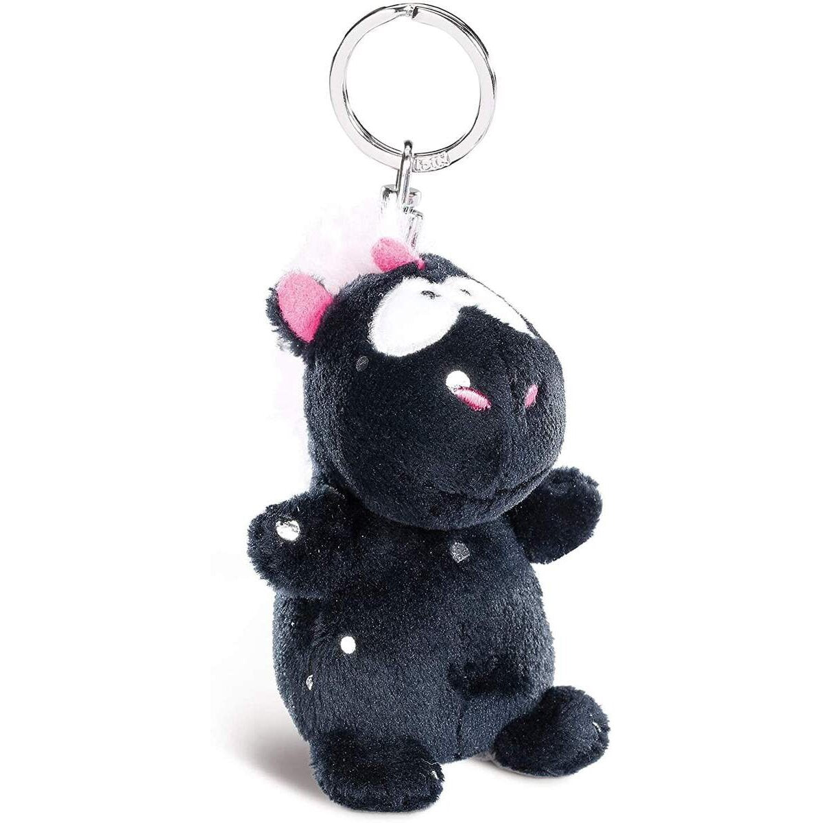 NICI LED Schlüssellicht Plüsch Einhorn Carbon 9 cm