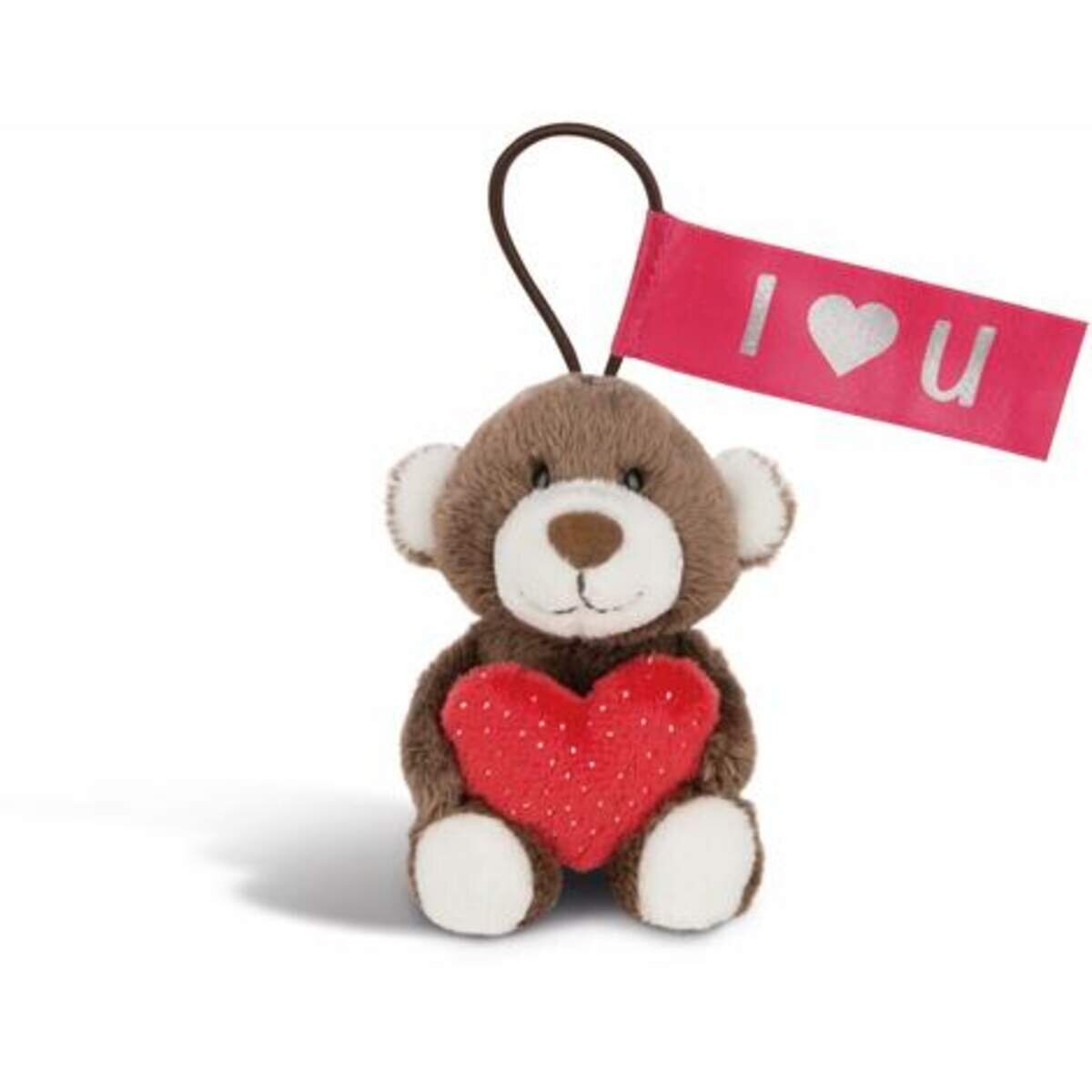NICI Love Classic Love Bären mit Loop, 11 cm, 1 Stück, 4-fach sortiert