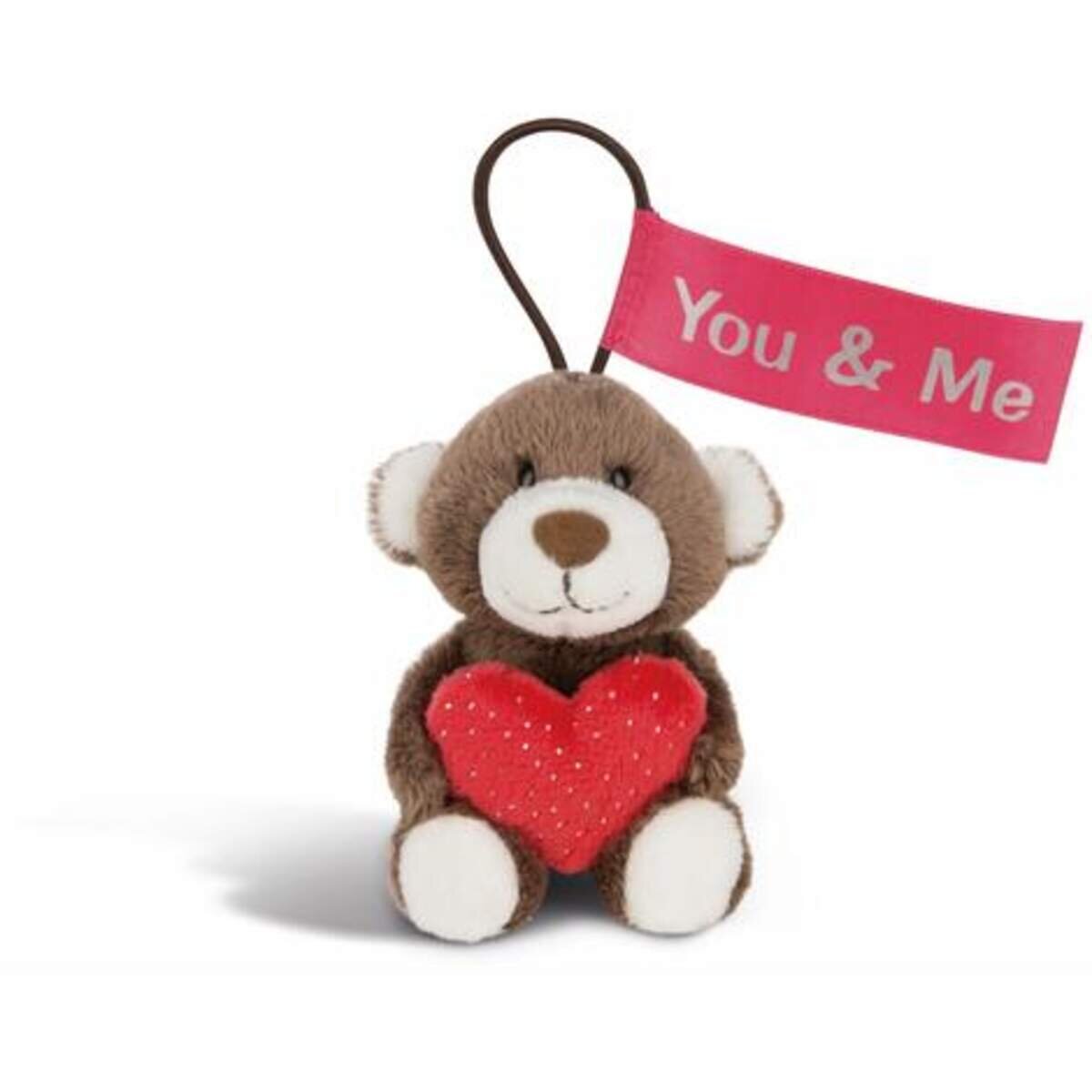 NICI Love Classic Love Bären mit Loop, 11 cm, 1 Stück, 4-fach sortiert