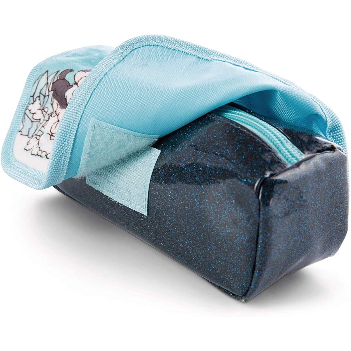 NICI Mäppchen Pinguin Peppi und Eule Aurina zum Rollen
