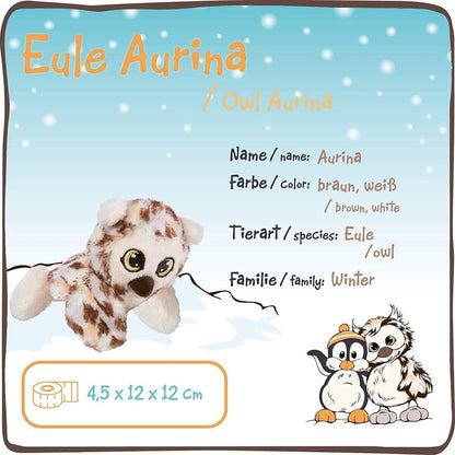 NICI Magnettier Eule, 12 cm