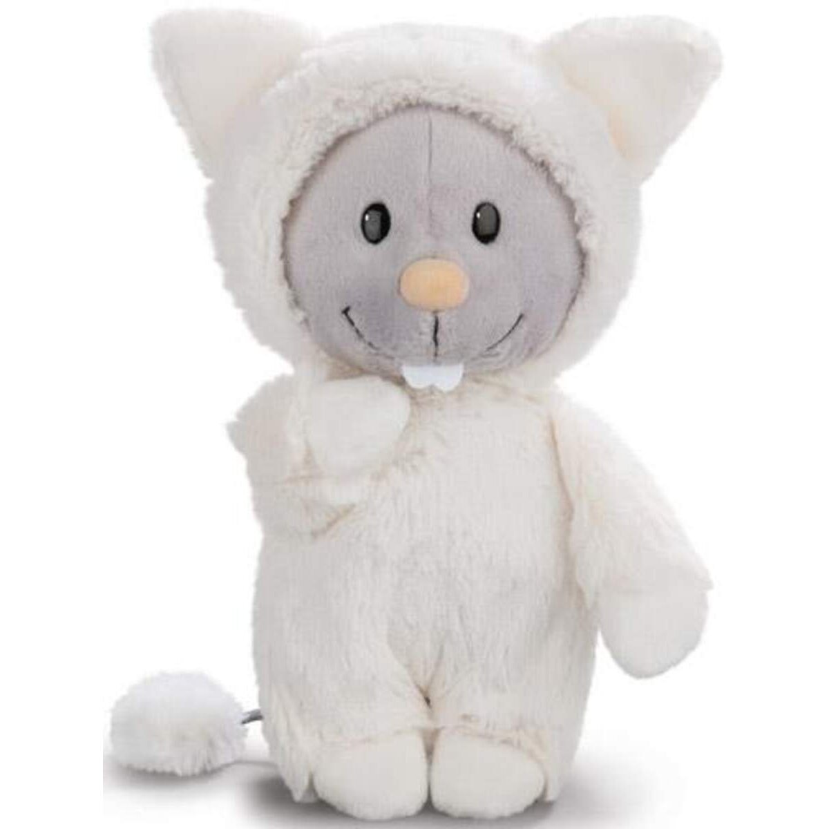 NICI Maus mit Katzen-Overall 30 cm