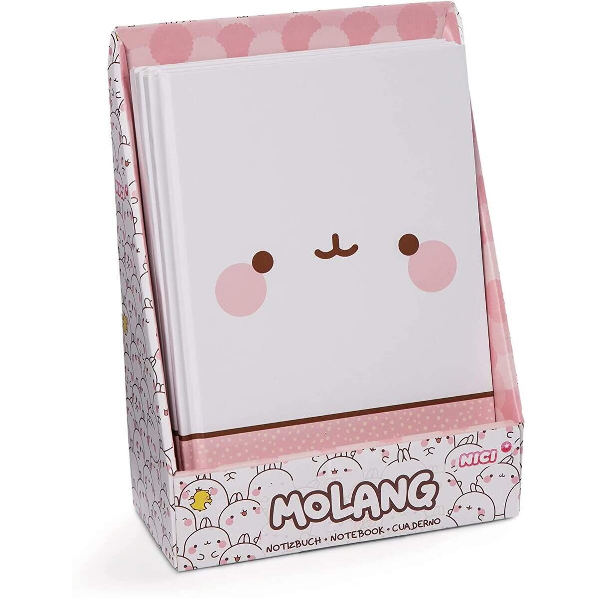 NICI Molang Notizbuch DIN A5, liniert, 60 Seiten