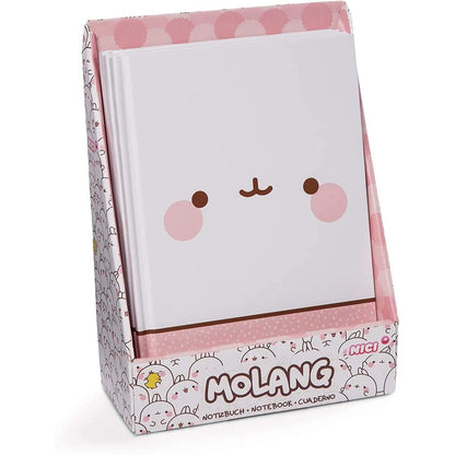 NICI Molang Notizbuch DIN A5, liniert, 60 Seiten