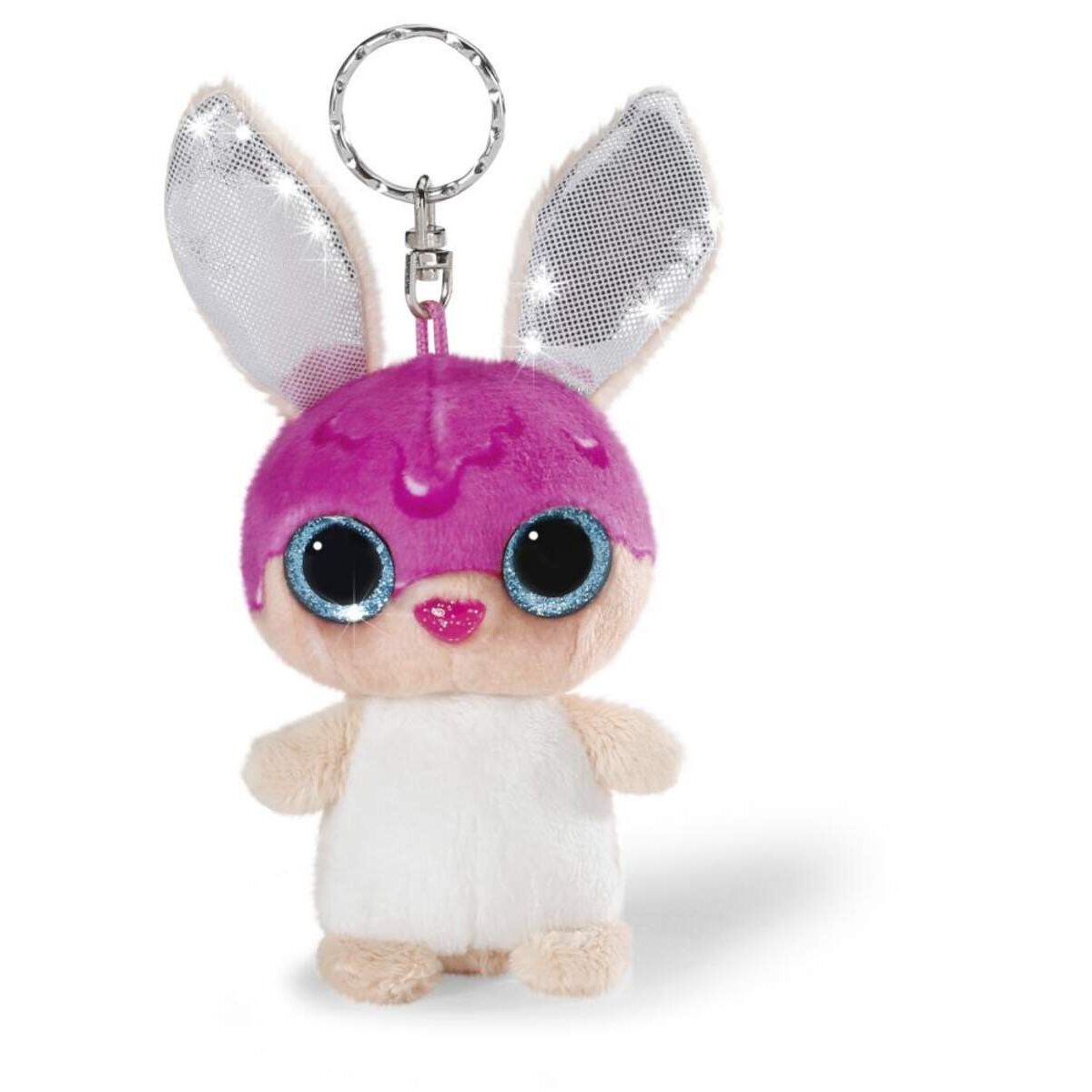 NICI NICIdoos Bean Bag Schlüsselanhänger Hase Tofflemoffle, 9cm
