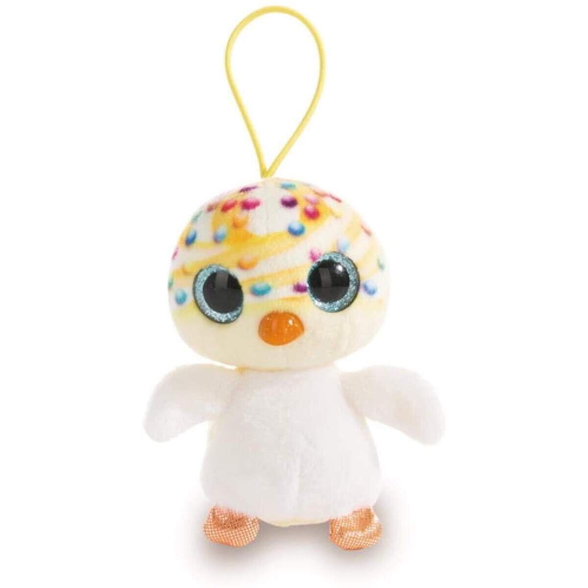NICI NICIdoos Ente und Hase mit Loop Plüsch, 9 cm