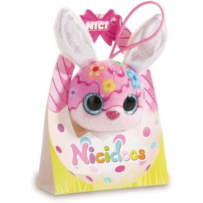 NICI NICIdoos Ente und Hase mit Loop Plüsch, 9 cm