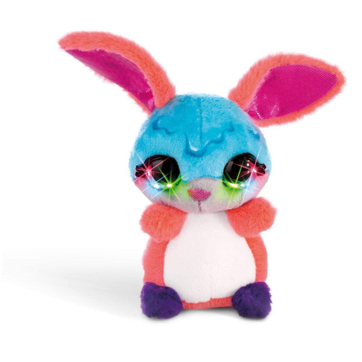 NICI NICIdoos Flashies Hase Dimdam mit LED-Augen
